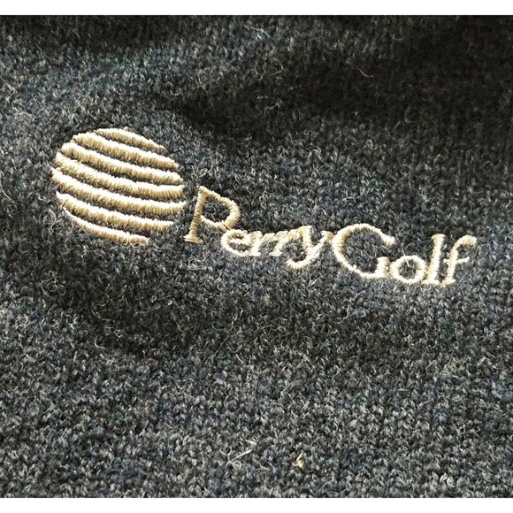 Vtg Peter Scott Scotland Lambswool Sweater Vest Plaid Academia Perry Golf Sz L - Picture 8 of 8